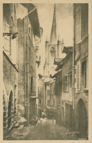 Tulle : "Vieille rue de Tulle".