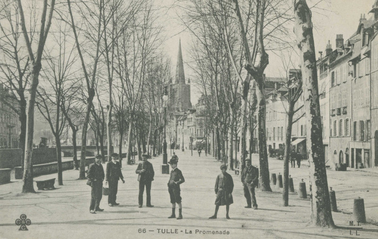 Tulle : "66 - Tulle - La promenade".