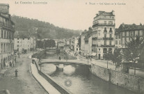 Tulle : "La Corrèze illustrée - 8 Tulle - Les quais et la Corrèze".