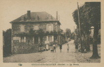 Condat-sur-Ganaveix : "Condat-sur-Ganaveix (Corrèze) - le bourg".
