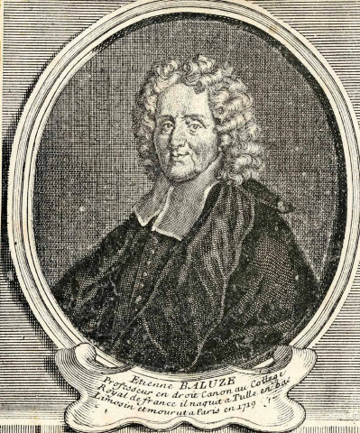 Portrait d'Etienne Baluze.