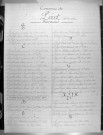 Tables décennales des naissances (1893-1902)