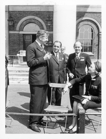 La délégation française à Londres.