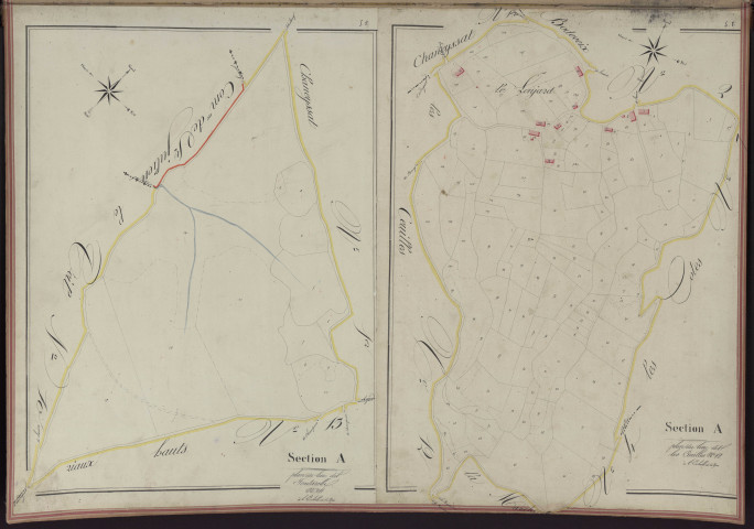 Sections A11-A12 de Fontarelle et des Ceuilles