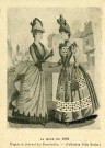 "La mode en 1886. D'après le Journal des Demoiselles".
