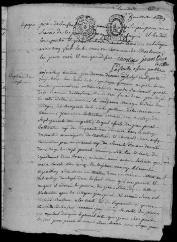 Naissances (1793-1802)