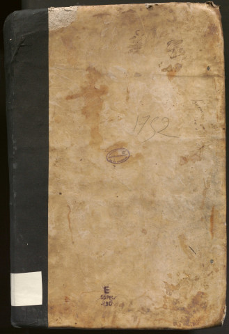 État général des fonds. 1752