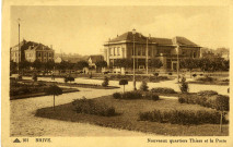 "101 Brive. Nouveaux quartiers Thiers et la Poste".