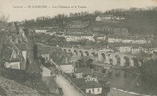 Uzerche : "Corrèze - 18 Uzerche - Les châteaux et le viaduc".