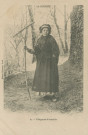 Folklore : "La Corrèze - 63. - Villageoise d'autrefois".