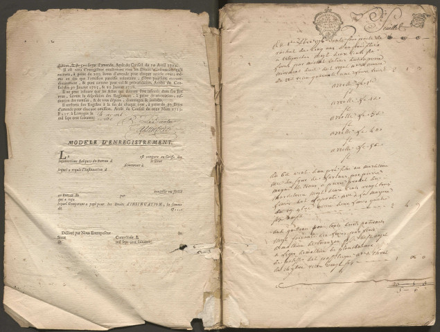 1er décembre 1776-12 août 1778