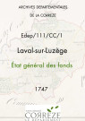 Etat général des fonds. 11 septembre-14 octobre 1747