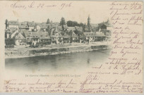 Argentat : "La Corrèze illustrée - Argentat. Le quai".