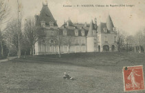 Vigeois : "Corrèze - 8 - Vigeois, château du Repaire (côté Levant)".