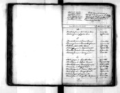 Tables décennales des mariages (1823-1832)