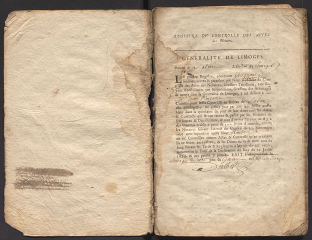 22 mai 1712-septembre 1717
