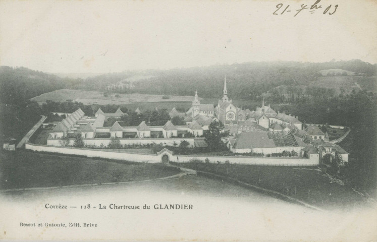 Beyssac : "Corrèze - 118 - La Chartreuse du Glandier".