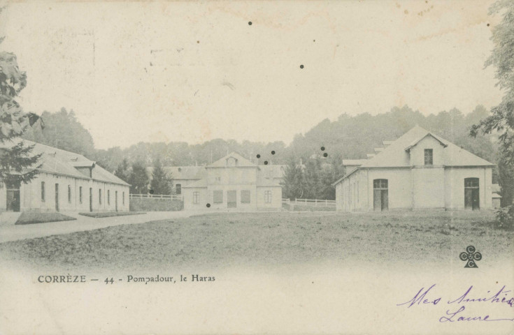 Arnac-Pompadour : "Corrèze - 44 - Pompadour, le haras".