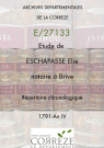 Répertoire chronologique : 29 septembre 1791-5 jours complémentaires de l'an IV