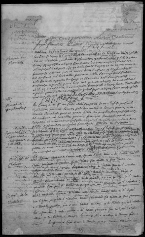 Baptêmes, mariages, sépultures (1784-1792)