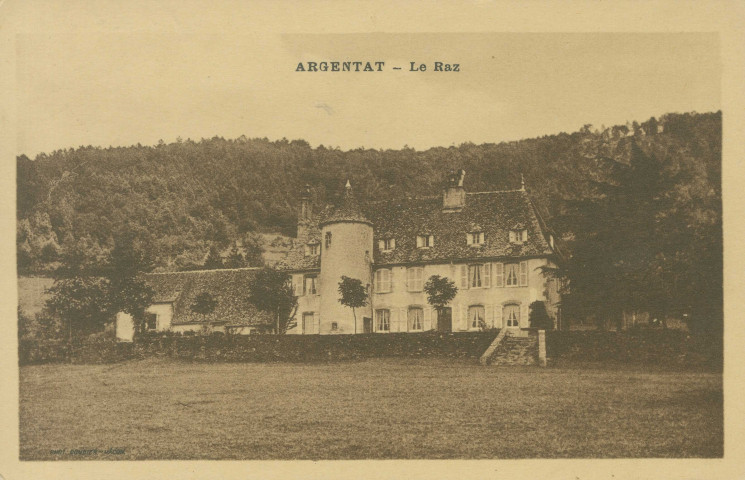 Argentat : "Argentat - Le Raz".