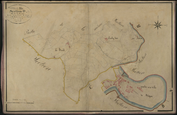 Section D1 de la Meunière