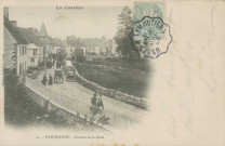Eygurande : "La Corrèze - 55. - Eygurande. - Avenue de la gare".