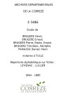 Répertoire alphabétique sur fiches : Leygnac-Lullier