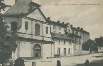 Tulle : "36 Tulle - Eglise Saint-Pierre et caserne de gendarmerie".