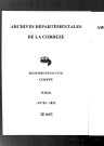 Naissances, mariages, décès (1803-1812)