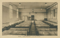 Brive-la-Gaillarde : "Brive. - Ecole Bossuet. - Une salle d'étude".