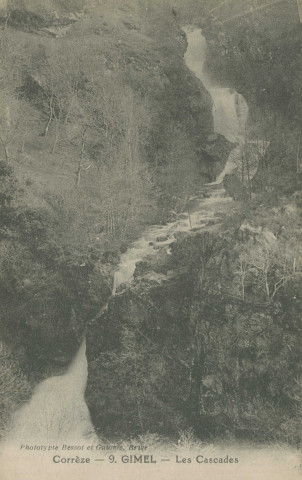 Gimel : "Corrèze - 9. Gimel - Les cascades".