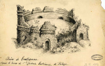 Les arènes.