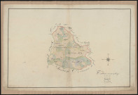 Tableau d'assemblage de la section D de Pinsac
