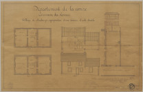 Maison d'école. Appropriation de l'école de Madranges.