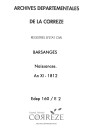 Naissances (1803-1812)
