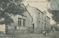 Sornac : "La Corrèze - Sornac - Les écoles". Affiches dont une pour "le sou du soldat".
