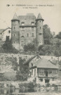 Uzerche : "16 - Uzerche (Corrèze) - Le Château Pontier et une tannerie".