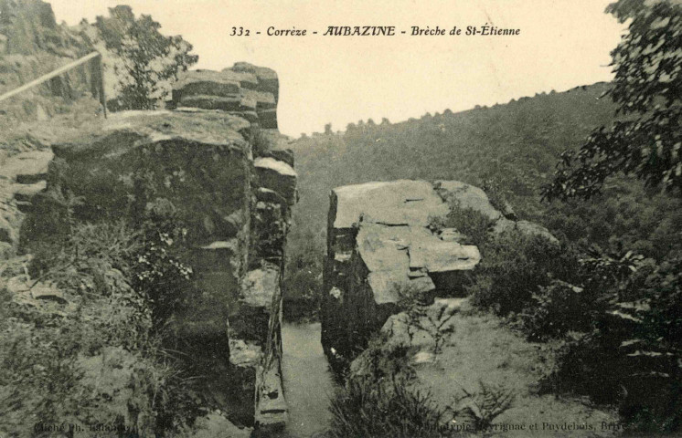 "332 - Corrèze - Aubazine - Brèche de Saint-Etienne".