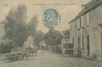 Egletons : "La Corrèze illustrée - 5 - Egletons - Avenue de Tulle".