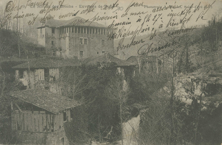 Naves : "9. Le moulin des Brochs - Environs de Tulle".