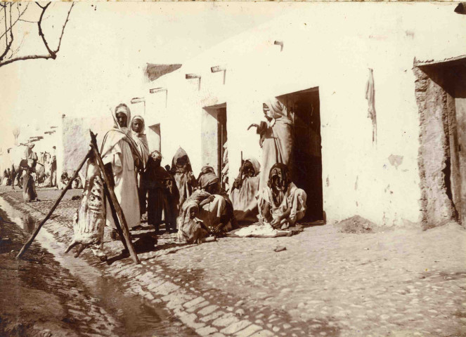 Une boucherie arabe.