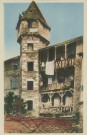 Tulle : "Tulle (Corrèze) - La tour d'Alverge".