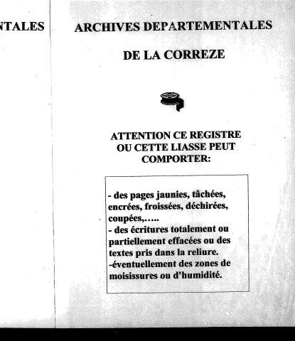 Naissances, mariages, décès (1893-1902)