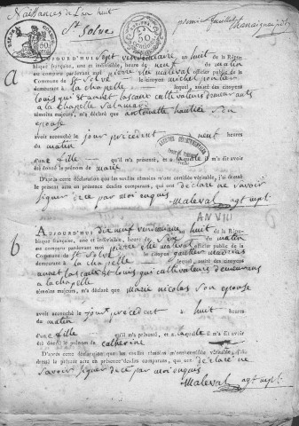 Naissances (1800-1842)