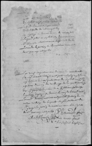 Baptêmes, mariages, sépultures (1673-1693)