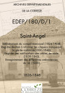 Délibérations du conseil municipal (15 mai 1826-26 avril 1938). Registre destiné à informer les citoyens composant la garde nationale (14 novembre 1830-18 octobre 1846). Registre des notifications des ordres de route (28 novembre 1839-15 décembre 1839, 1843). Enregistrement des différentes ordonnances du roi (11 septembre 1828).