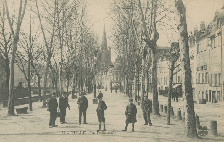 Tulle : "66 - Tulle - La promenade".