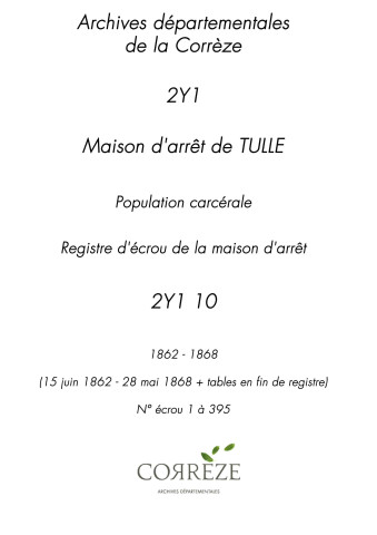 15 juin 1862 - 28 mai 1868