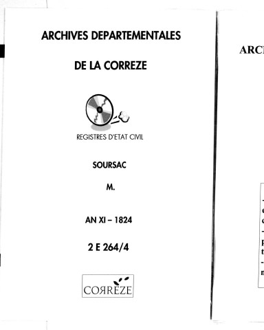 Mariages (1803-1824)